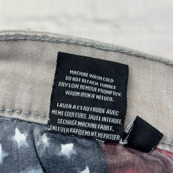 Rockstar Original Men Stacked RSM 225 Flare Denim Jeans Size 30 Hallie C053 -24 - Picture 12 of 16